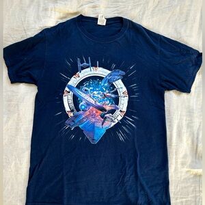 Star Trek X Star Wars graphic T-shirt